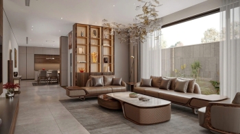 Sofa gỗ óc chó 2