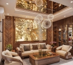 Sofa gỗ óc chó 8